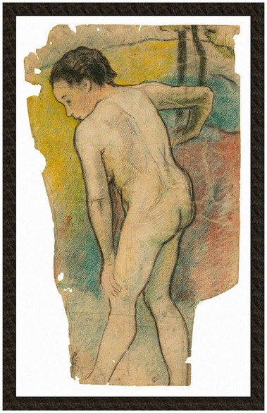 Naszywka Breton Kąpiący się Paul Gauguin