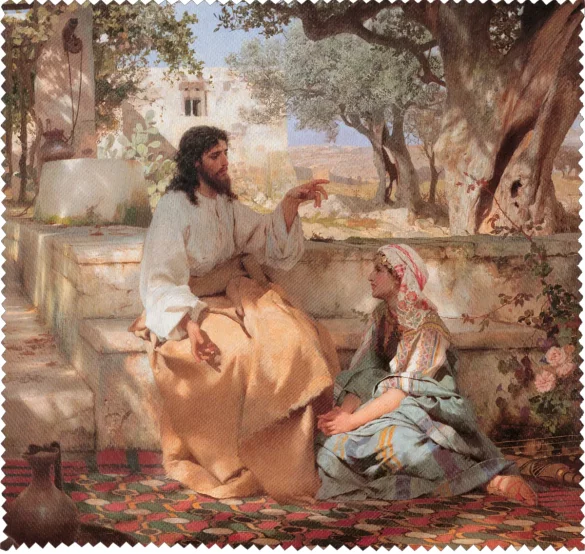 Ściereczka do okularów Chrystus w domu Marii i Marty Henryk Siemiradzki