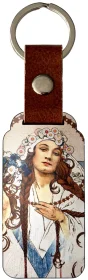 Brelok Plakat C.S./ Y.W.C.A Alfons Mucha
