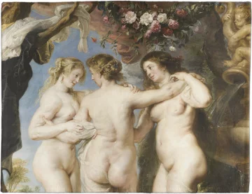 Podkładka na stół Trzy Gracje Peter Paul Rubens