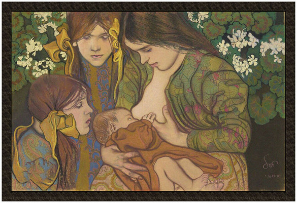 Naszywka Macierzyństwo Stanisław Wyspiański