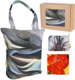 Zestaw prezentowy Georgia O’Keeffe Torba + Kosmetyczka + Ściereczka
