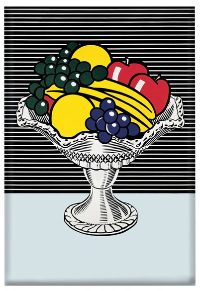 Magnes Still life with crystal bowl Roy Lichtenstein