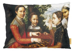 Poduszka Gra w szachy Sofonisba Anguissola