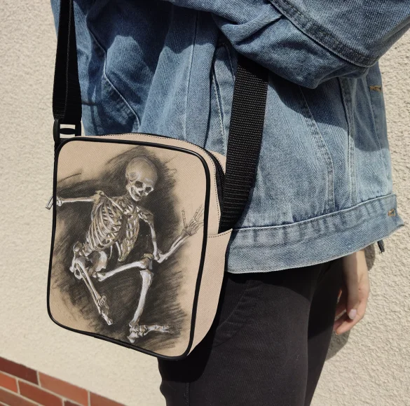 Torba Listonoszka Studium szkieletu Władysław Podkowiński