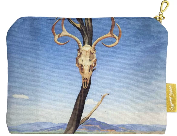 Kosmetyczka mini Czaszka jelenia Georgia O’Keeffe