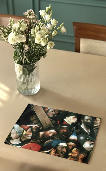 Podkładka na stół Chrystus dźwigający krzyż Hieronim Bosch