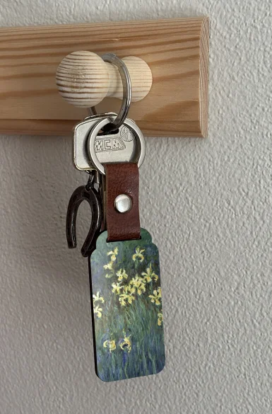 Brelok Irysy Claude Monet