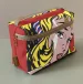 Kosmetyczka kuferek Girl with Hair Ribbon Roy Lichtenstein