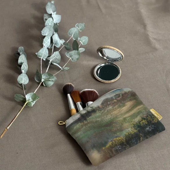 Kosmetyczka mini Krajobraz z kominami Edgar Degas