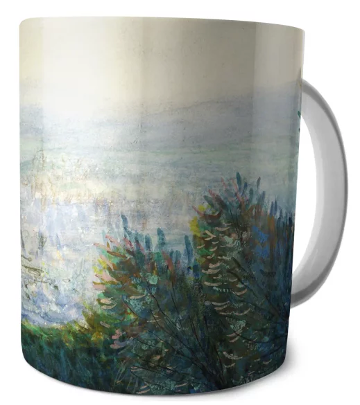 Kubek Dolina Auvers nad rzeką Oise Pierre-Auguste Renoir