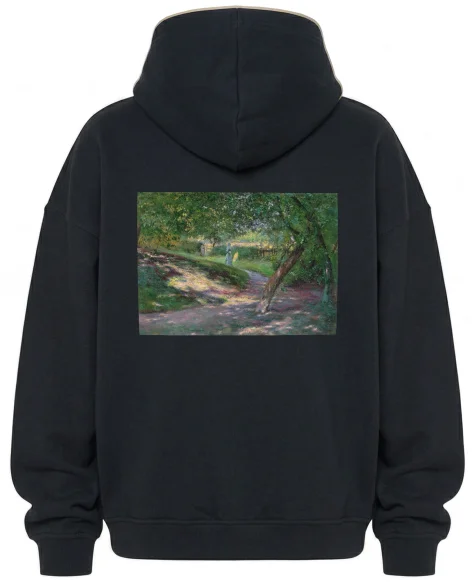 Bluza oversize W ogrodzie Władysław Podkowiński