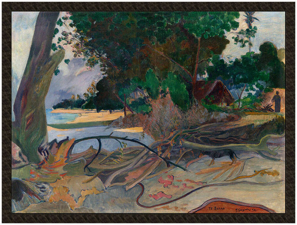 Naszywka Te burao (Drzewo hibiskusa) Paul Gauguin