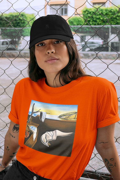 Koszulka z naszywką Trwałość pamięci Salvador Dali