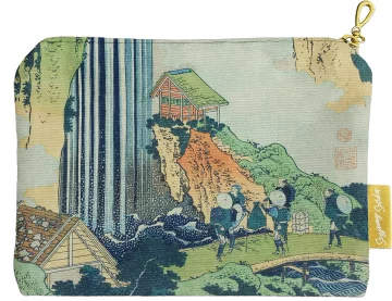 Kosmetyczka mini Wodospad Ono na drodze Kisokaidō Katsushika Hokusai