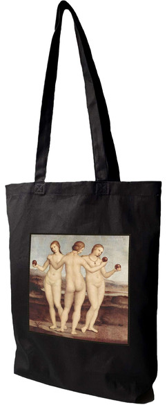 Torba z naszywką Trzy gracje Rafael Santi