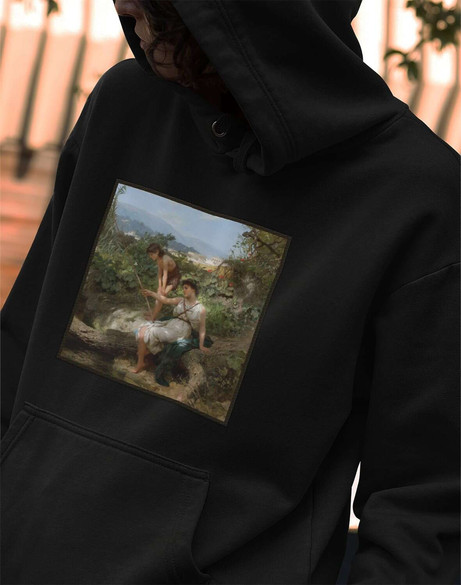 Bluza z naszywką Rzymska sielanka (Łowienie ryb) Henryk Siemiradzki