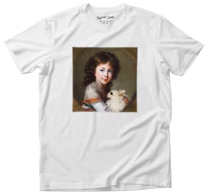 Koszulka z naszywką Portret Elisabeth Isabella Mniszech Élisabeth Vigée-Lebrun