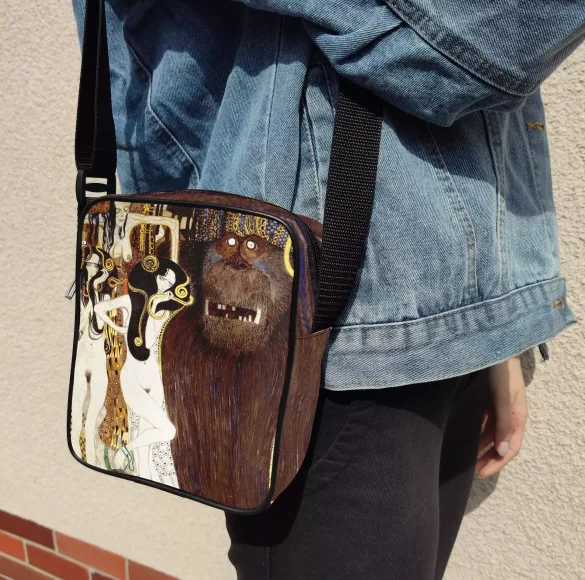Torba Listonoszka Fryz Beethovena Gustav Klimt