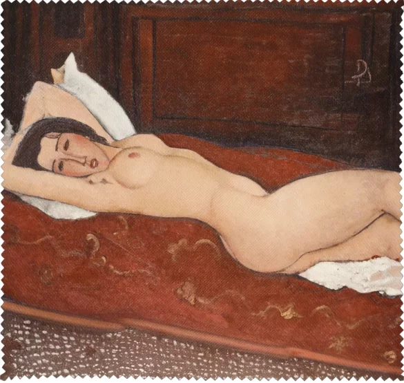 Ściereczka do okularów Leżący akt Amedeo Modigliani