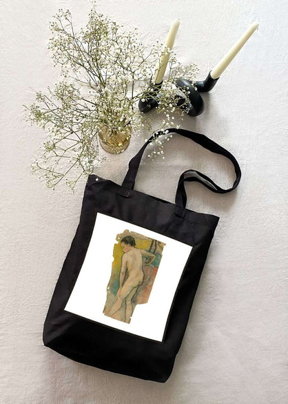 Torba z naszywką Breton Kąpiący się Paul Gauguin