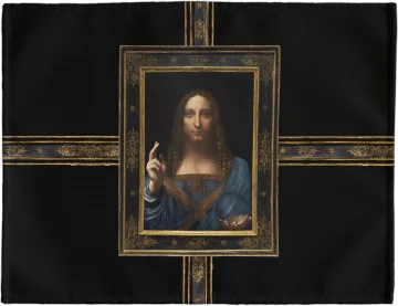 Podkładka na stół Zbawiciel świata Leonardo da Vinci