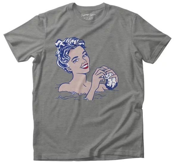 Koszulka Woman in Bath Roy Lichtenstein