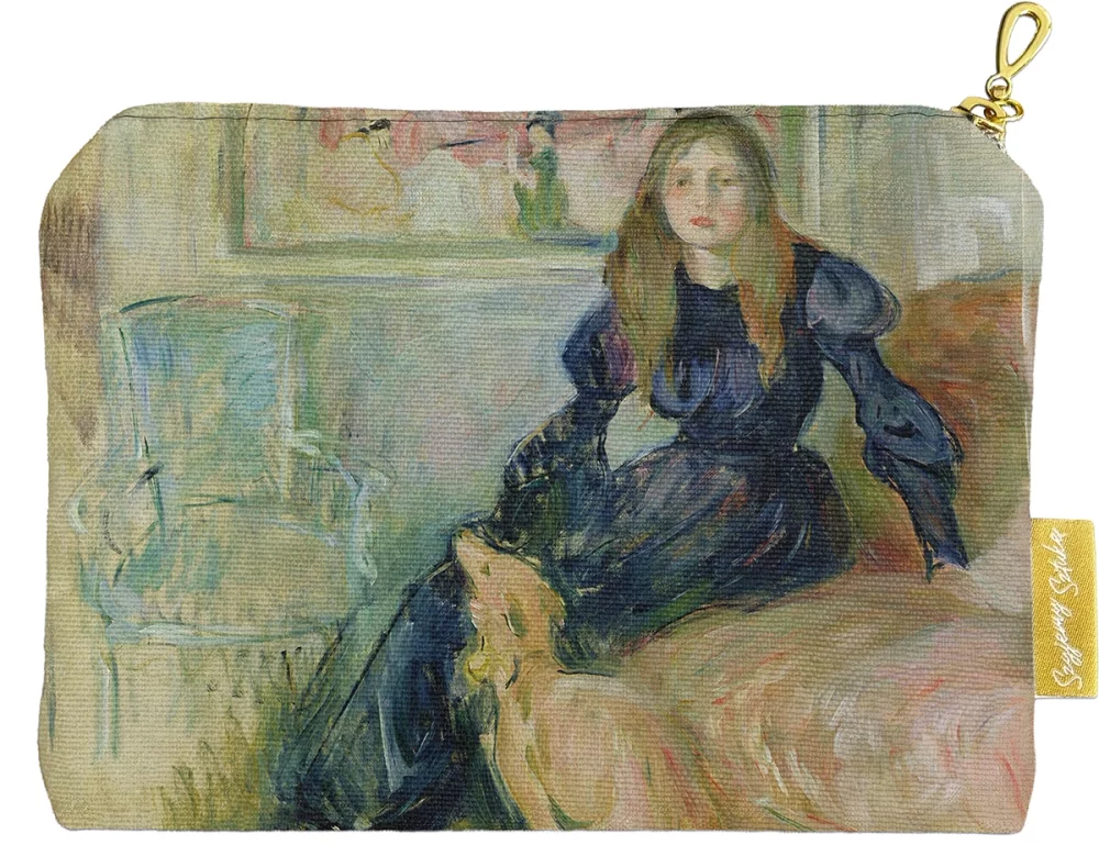 Kosmetyczka mini Julie Manet i jej piesek Laërte Berthe Morisot