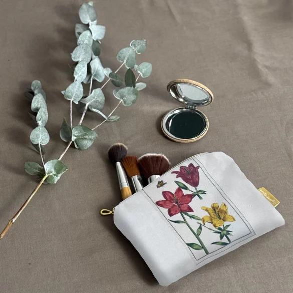 Kosmetyczka mini Lilia czerwona Maria Sibylla Merian