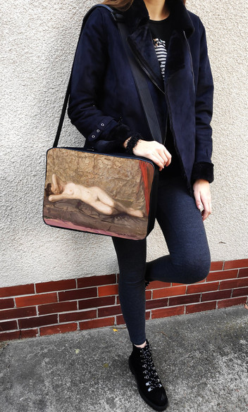 Torba na ramię Akt kobiety leżącej Leon Wyczółkowski