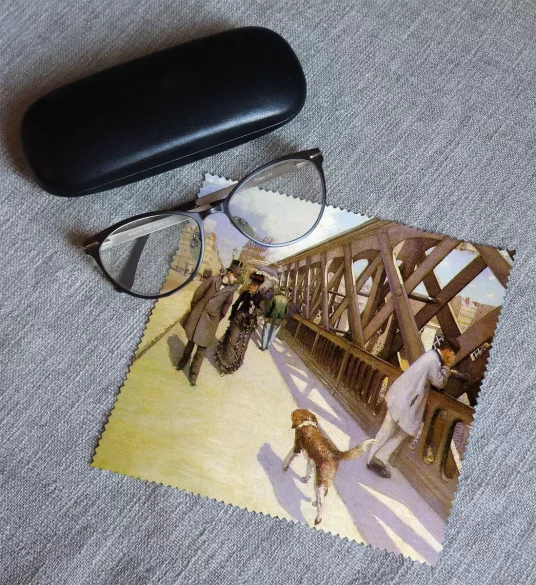 Ściereczka do okularów Most Europy Gustave Caillebotte