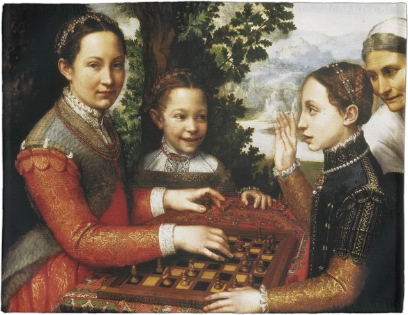 Podkładka na stół Gra w szachy Sofonisba Anguissola