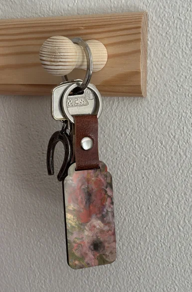 Brelok Kwiaty - Anemony Olga Boznańska