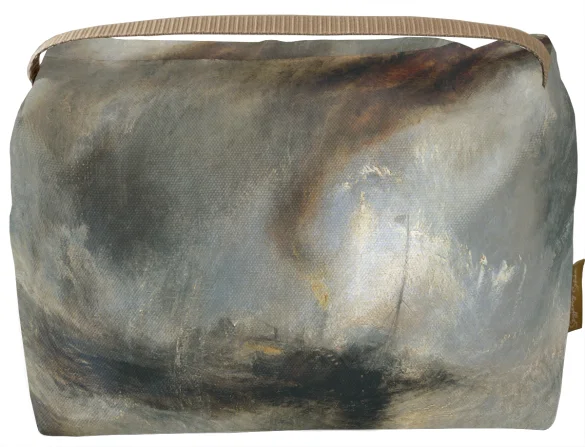 Kosmetyczka kuferek Śnieżyca: Parowiec na wejściu do portu William Turner