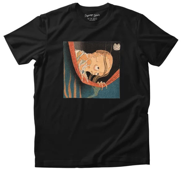 Koszulka z naszywką Kohada Koheiji Katsushika Hokusai