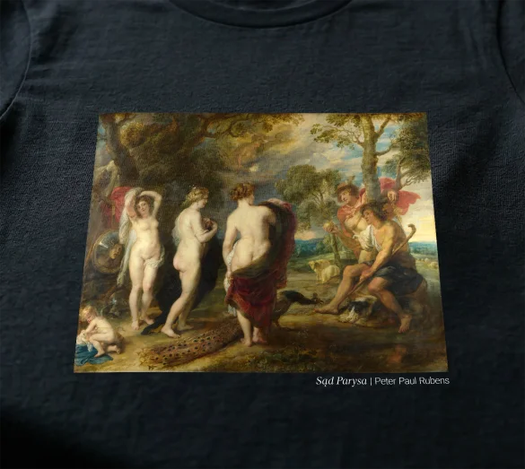 Koszulka z nadrukiem Sąd Parysa Peter Paul Rubens