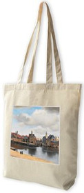 Torba z naszywką Widok Delf Jan Vermeer