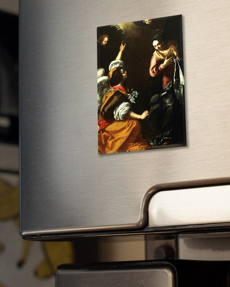 Magnes Zwiastowanie Artemisia Gentileschi