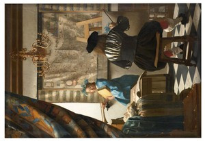 Magnes Alegoria Malarstwa Jan Vermeer