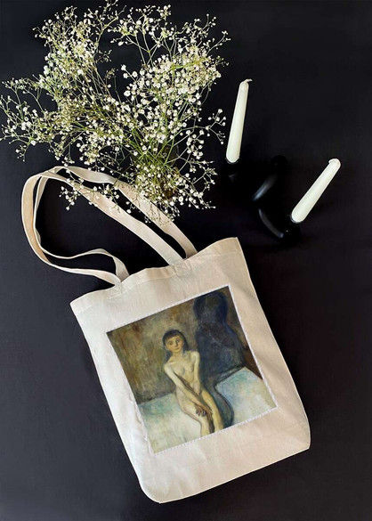 Torba z naszywką Puberty (Dojrzewanie) Edvard Munch