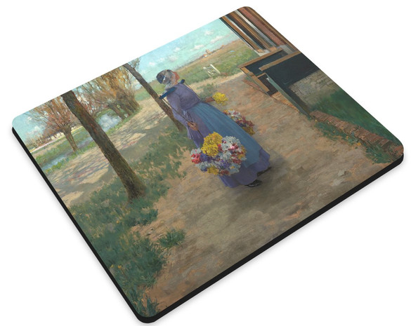 Podkładka Kwietna dziewczyna w Holandii George Hitchcock 36x29cm