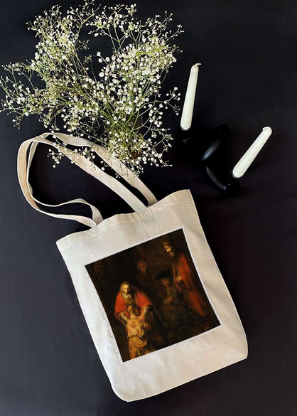 Torba z naszywką Powrót syna marnotrawnego Rembrandt