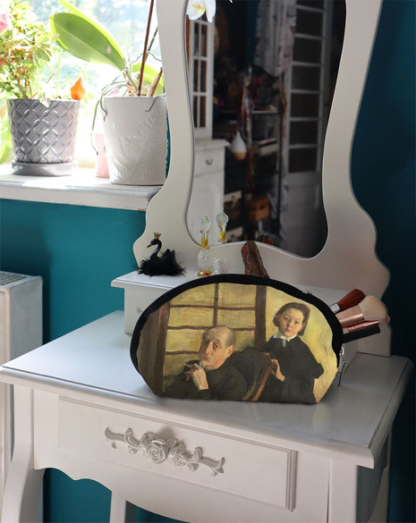 Kosmetyczka Henri Degas i jego siostrzenica Lucie Degas Edgar Degas