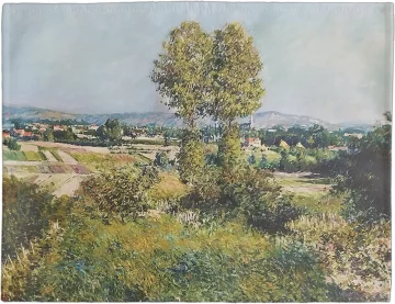 Podkładka na stół Krajobraz w Argenteuil Gustave Caillebotte