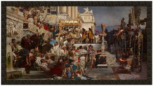 Naszywka Pochodnie Nerona Henryk Siemiradzki