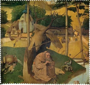 Ściereczka do okularów Kuszenie św. Antoniego Hieronim Bosch