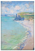 Magnes Plaża w Pourville Claude Monet