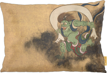 Poduszka Bóg Wiatru Ogata Korin