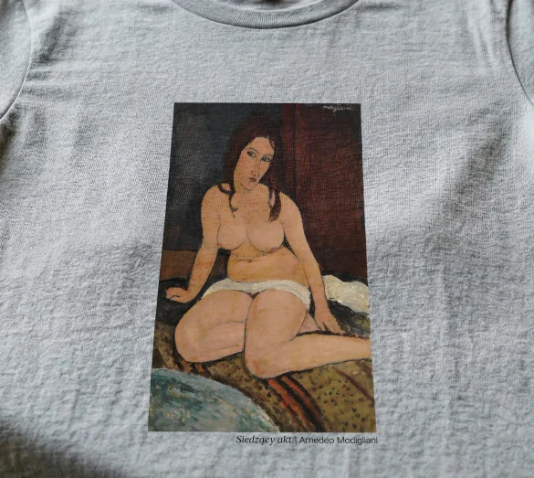 Bluzka damska Siedzący akt Amedeo Modigliani