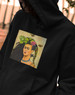 Bluza z naszywką Frida z legwanem – portret inspirowany Fridą Kahlo